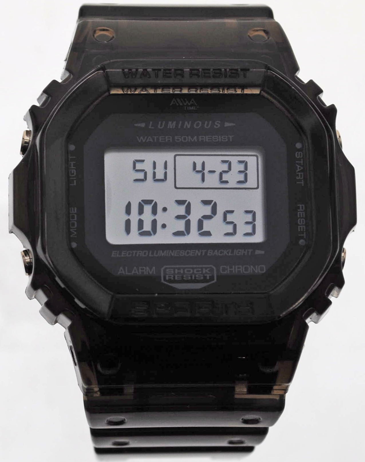 art. 10314 018NG - AIWA Time - Reloj Digital Crono Alarma, Dama, AIWA Time, Sumergible 5 ATM