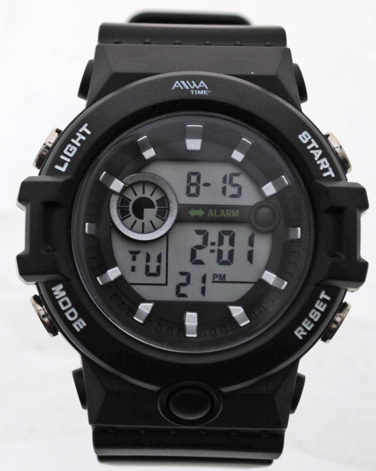 art. 10314 019NG - AIWA Time - Reloj Digital Crono Alarma, Dama, AIWA Time, Sumergible 5 ATM