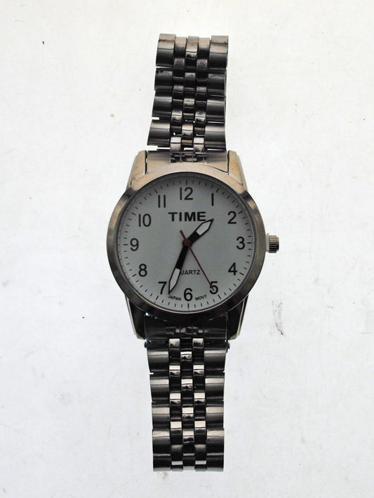 art. 1092 024BL - TIME - Reloj análogo, Malla Metal, Caballero