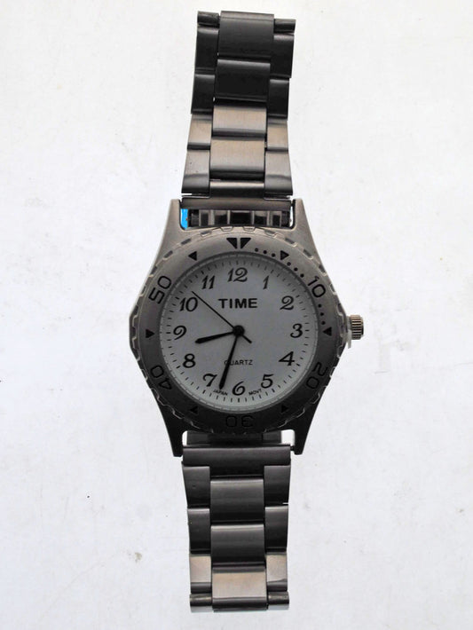 art. 1092 065BL - TIME - Reloj análogo, Malla Metal, Caballero