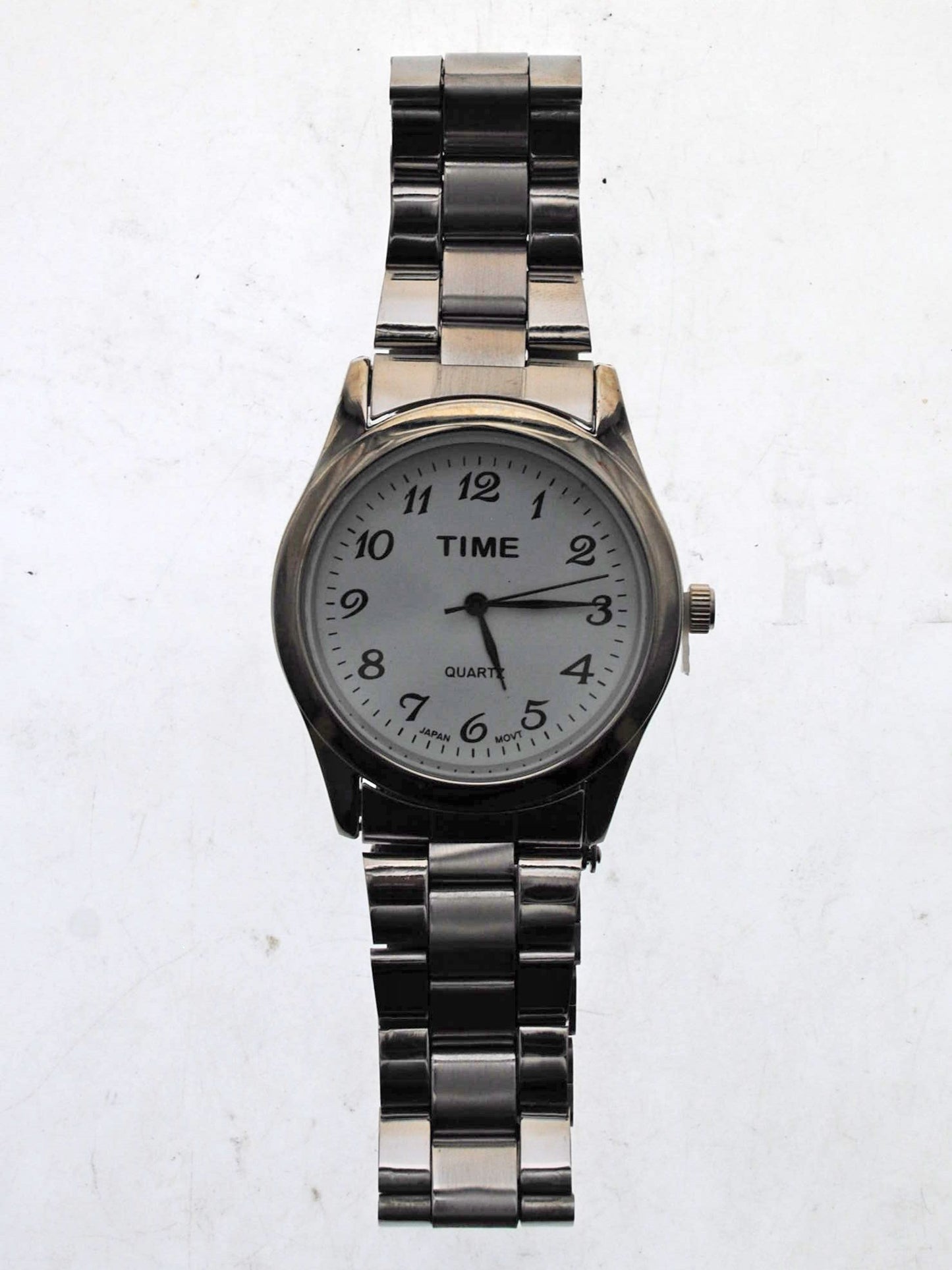 art. 1092 073BL - TIME - Reloj análogo, Malla Metal, Caballero