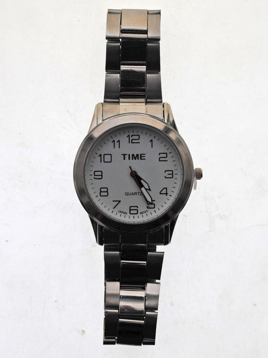 art. 1092 074BL - TIME - Reloj análogo, Malla Metal, Caballero