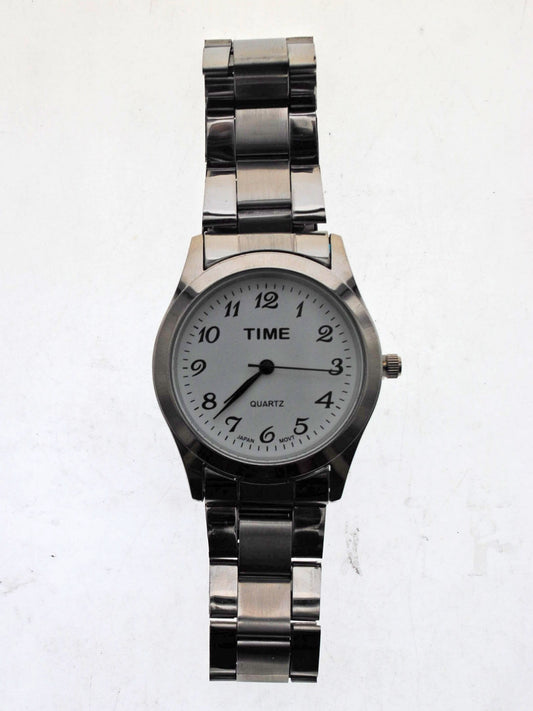 art. 1092 077BL - TIME - Reloj análogo, Malla Metal, Caballero