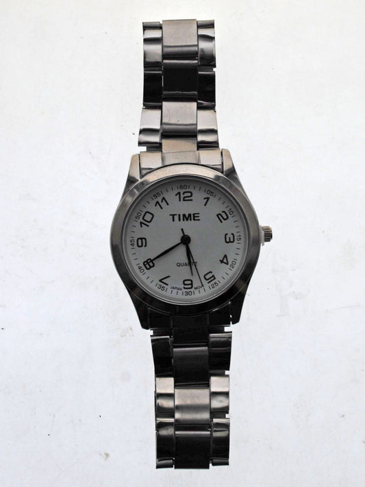 art. 1092 078BL - TIME - Reloj análogo, Malla Metal, Caballero