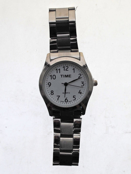 art. 1092 079BL - TIME - Reloj análogo, Malla Metal, Caballero