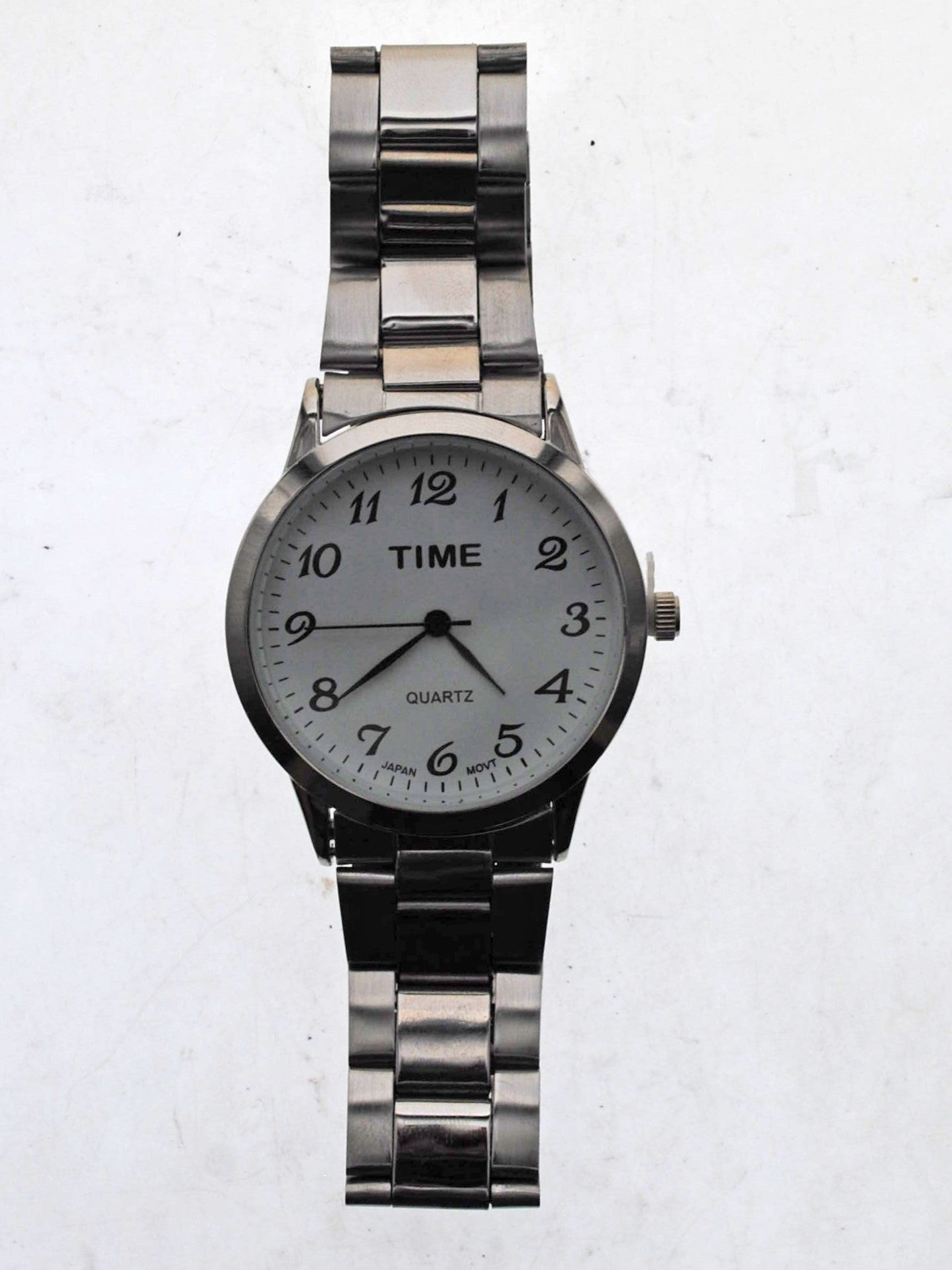 art. 1092 082BL - TIME - Reloj análogo, Malla Metal, Caballero