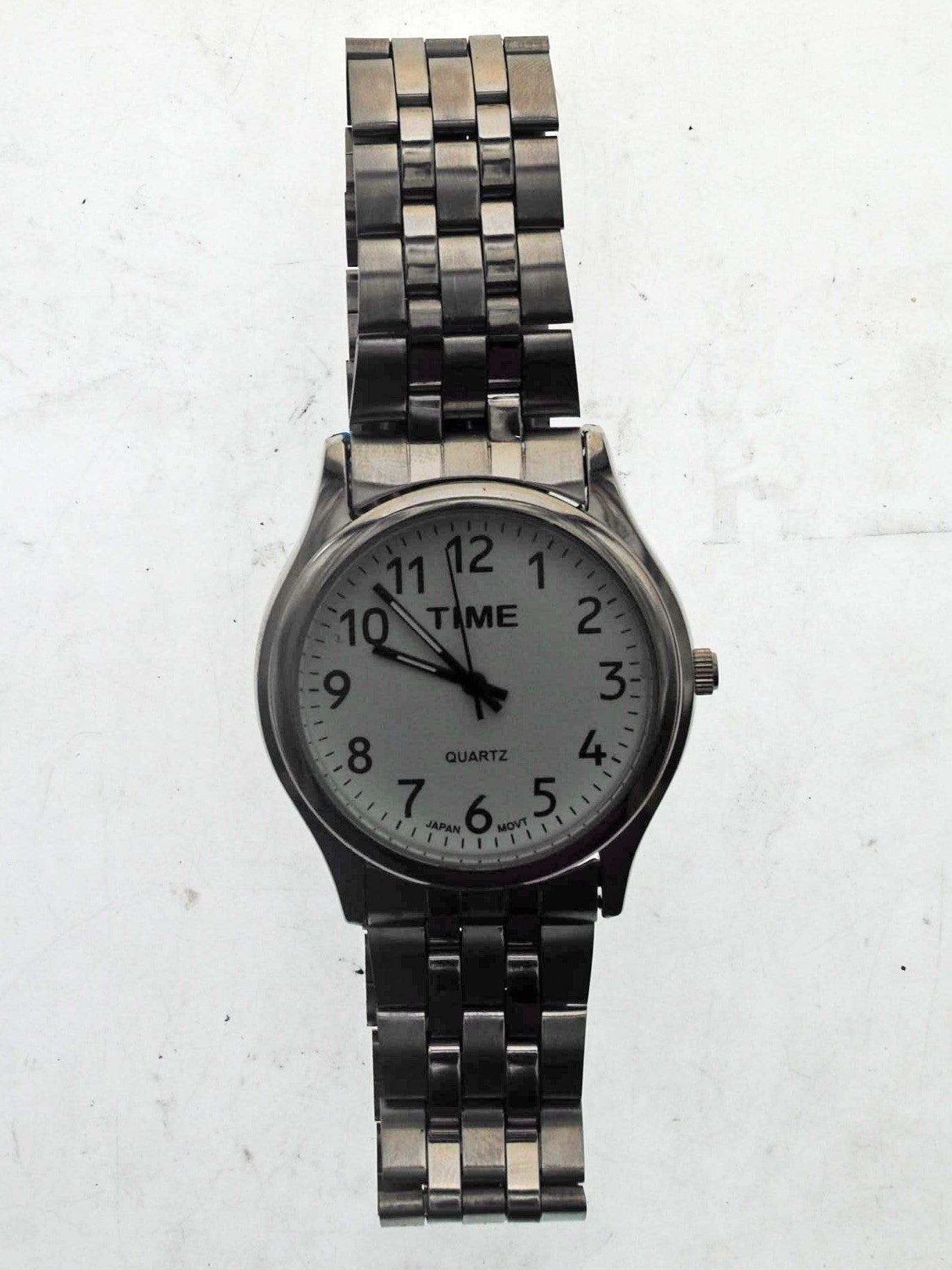 art. 1092 084BL - TIME - Reloj análogo, Malla Metal, Caballero