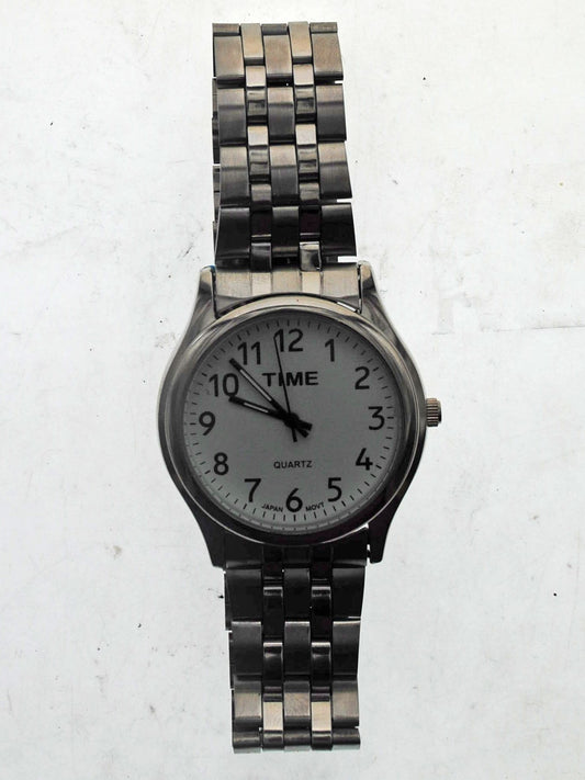 art. 1092 084BL - TIME - Reloj análogo, Malla Metal, Caballero