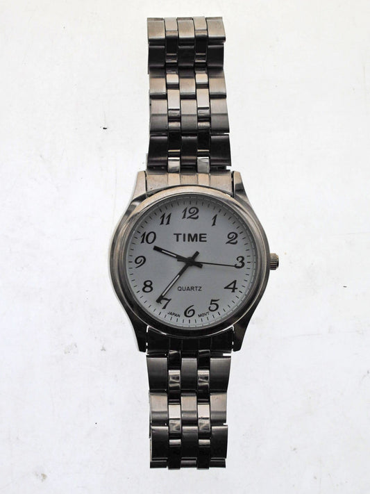 art. 1092 085BL - TIME - Reloj análogo, Malla Metal, Caballero