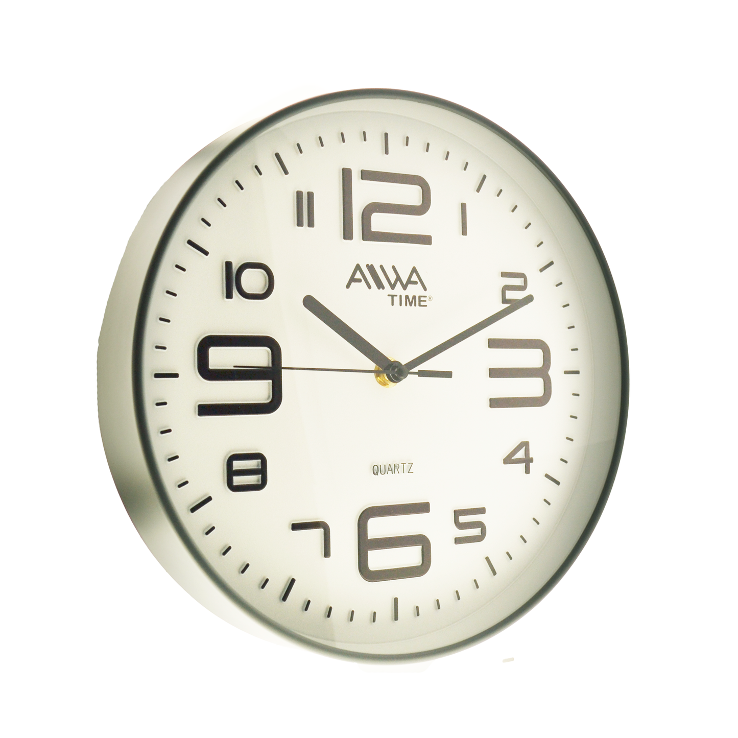 art. 005 - AIWA-TIME - Reloj de Pared Gris 24cm