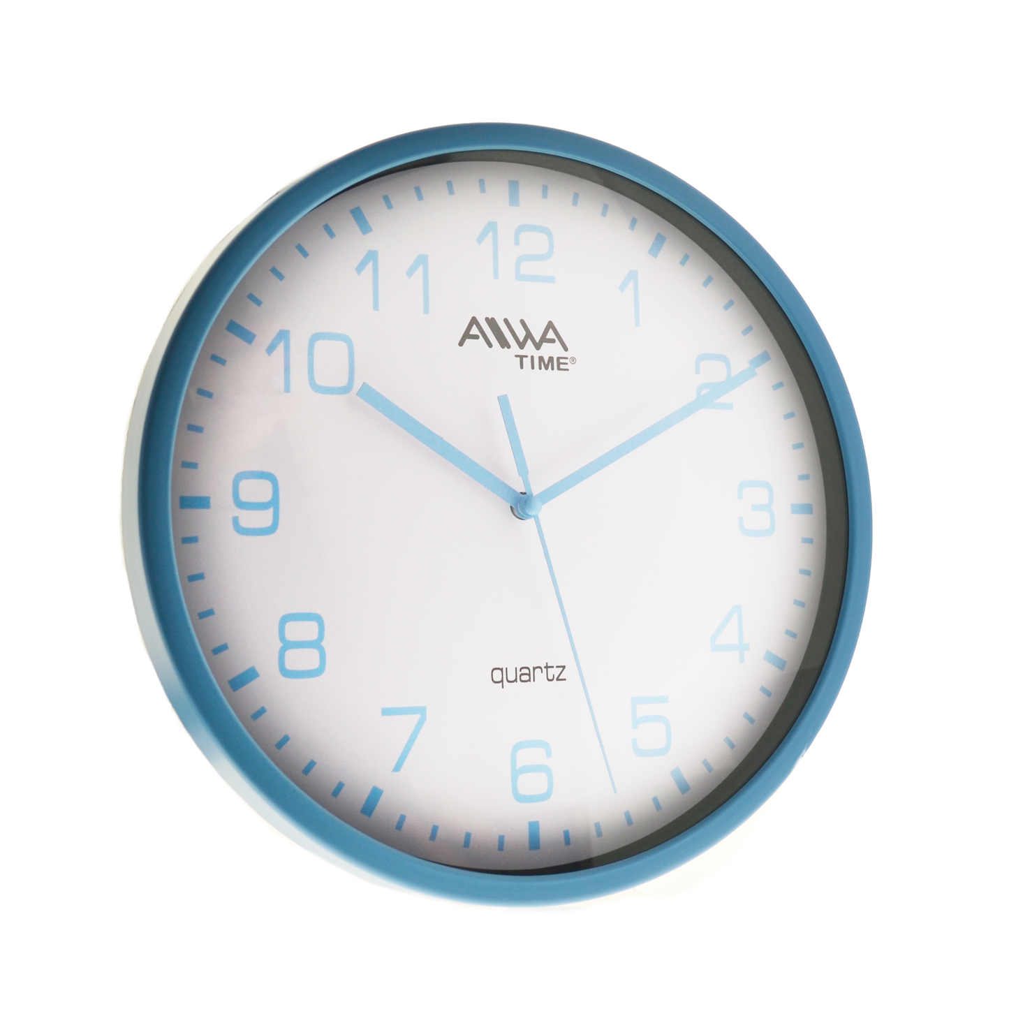 art. 006 - AIWA-TIME - Reloj de Pared Celeste 22cm