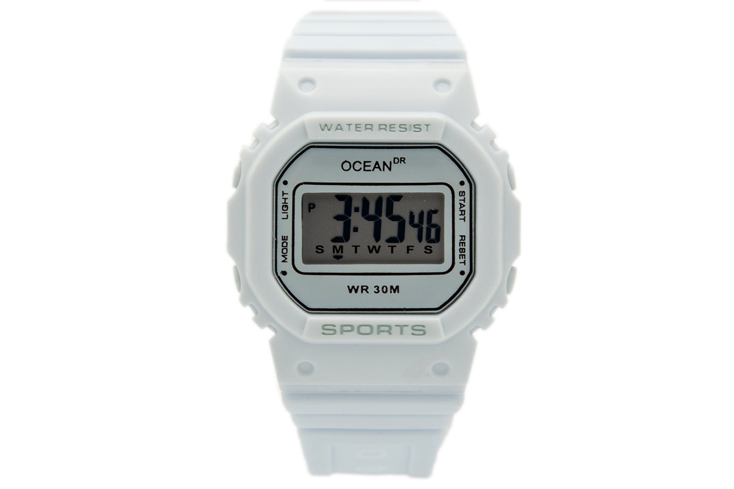 art. 1190 023CS - OCEAN DR - Reloj Digital Crono Alarma, Dama, Sumergible 3 ATM