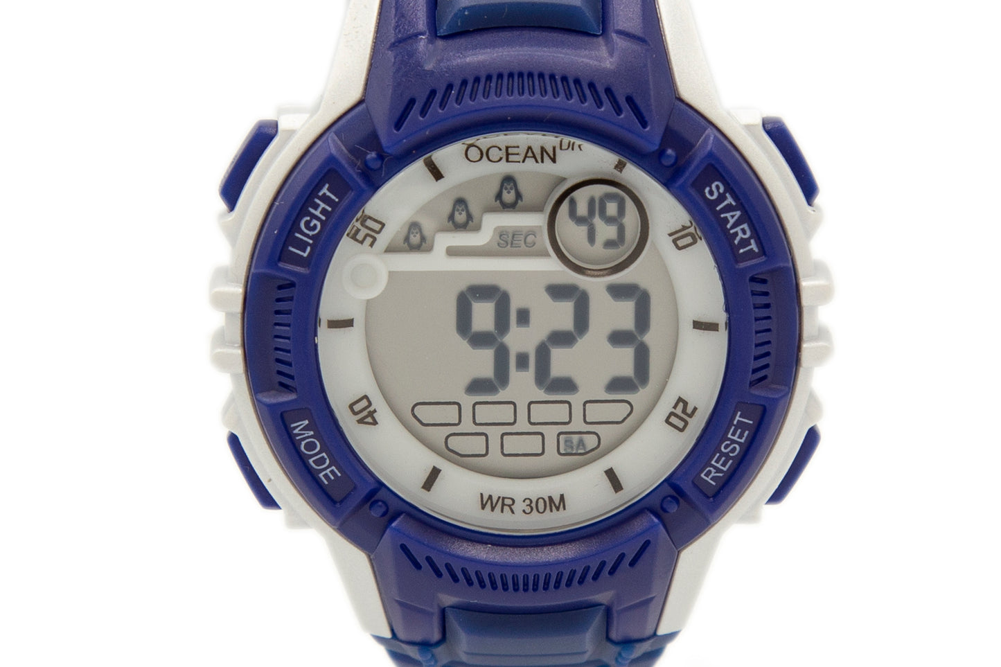 art. 1190 003AZ - OCEAN DR - Reloj Digital Crono Alarma, Dama, Sumergible 3 ATM