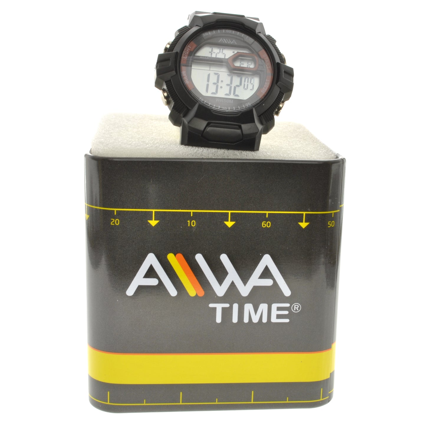 art. 10314 007NG - AIWA Time - Reloj Digital Crono Alarma, Dama, AIWA Time, Sumergible 5 ATM