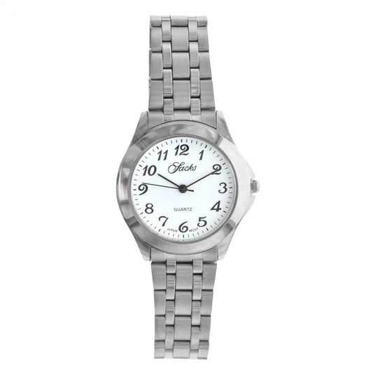 art. 1092 043BL - SACKS - Reloj análogo, Malla Metal, Caballero