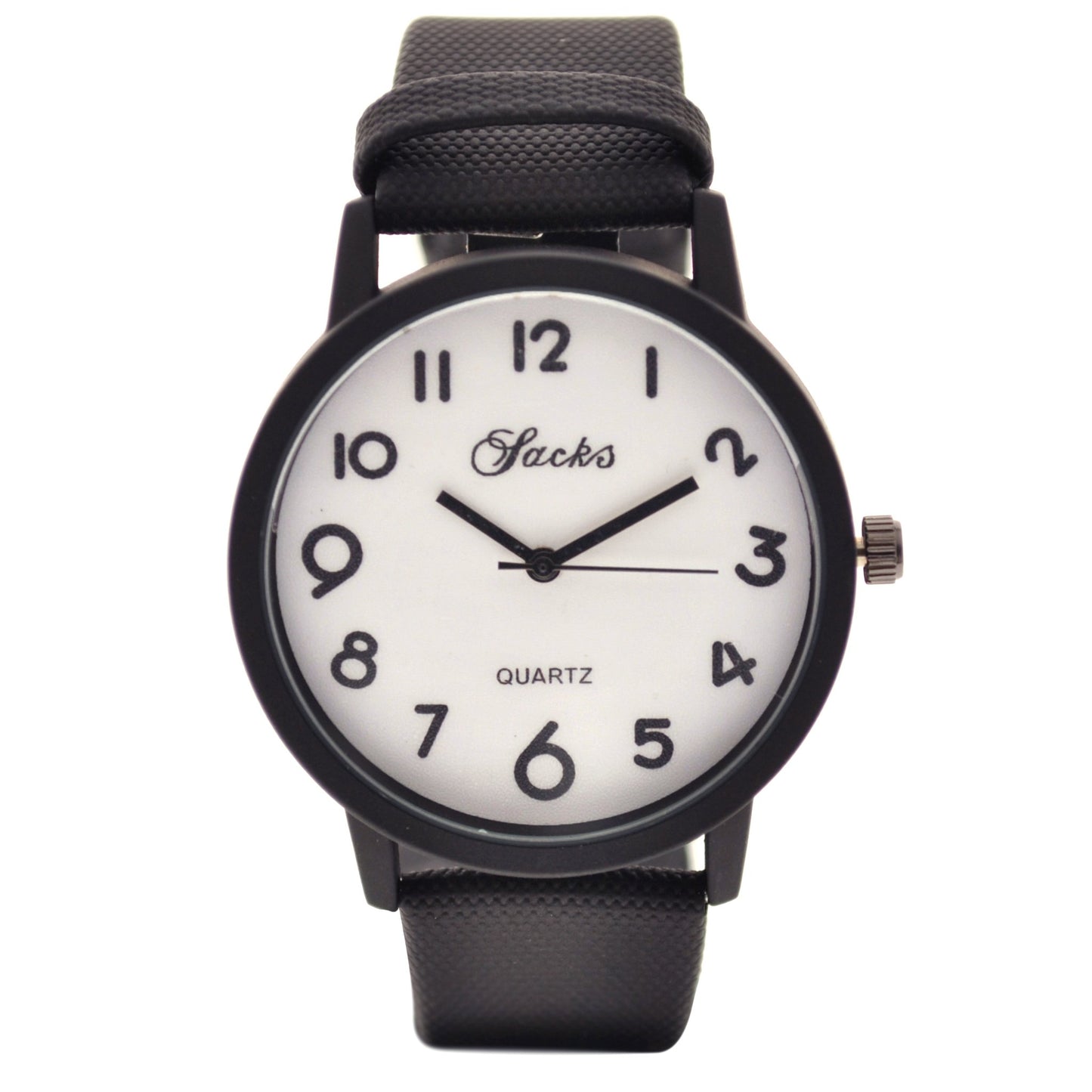 art. 1035 017BL - SACKS - Reloj análogo, Malla Cuero, Unisex, Fashion