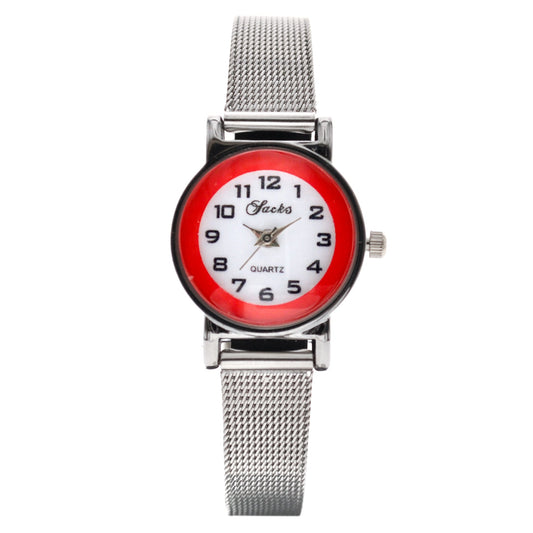 art. 1034 001RJ - SACKS - Reloj análogo, Malla Metal tipo Mesh, Dama