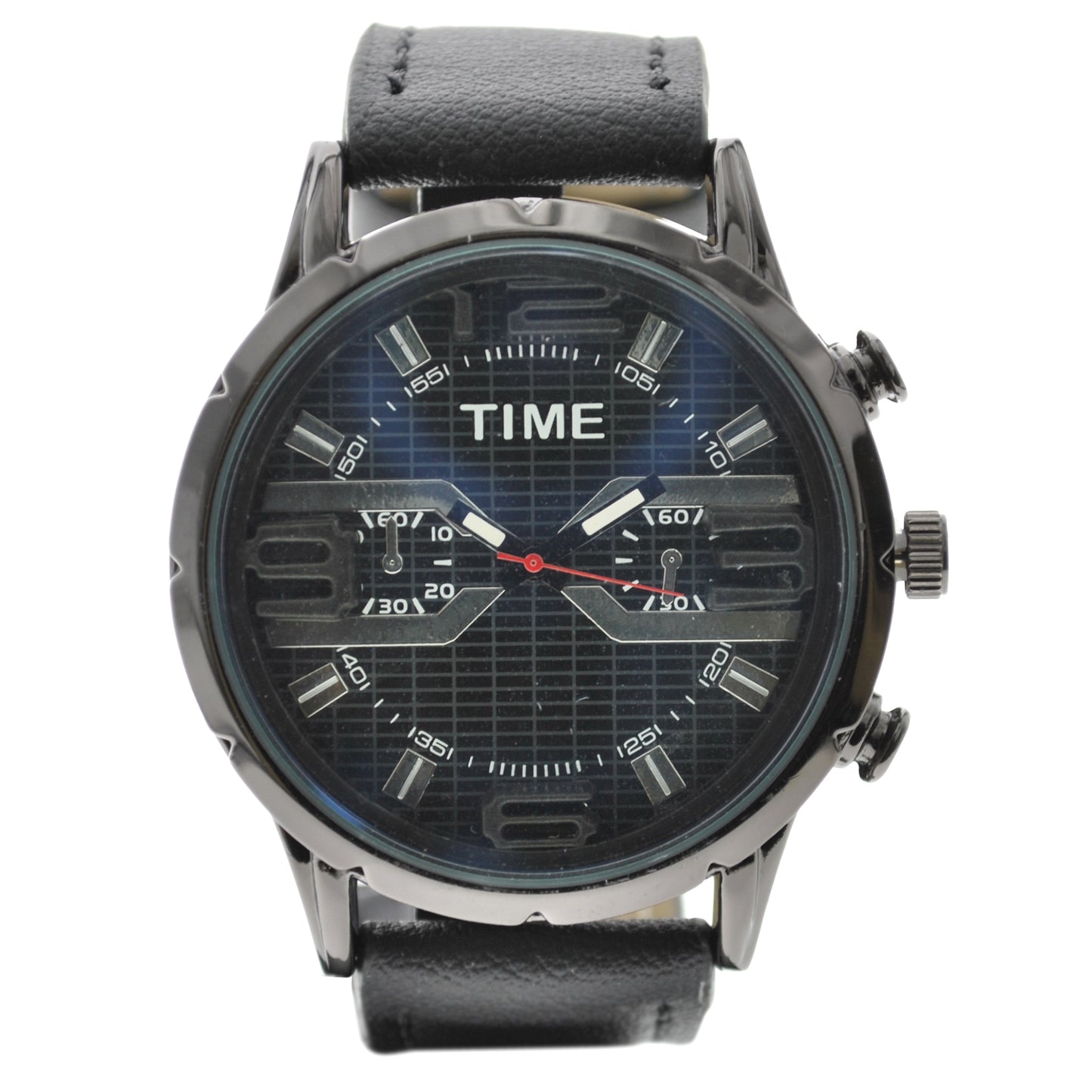 art. 1032 002NG - TIME - Reloj análogo, Malla Cuero, Caballero, Casual