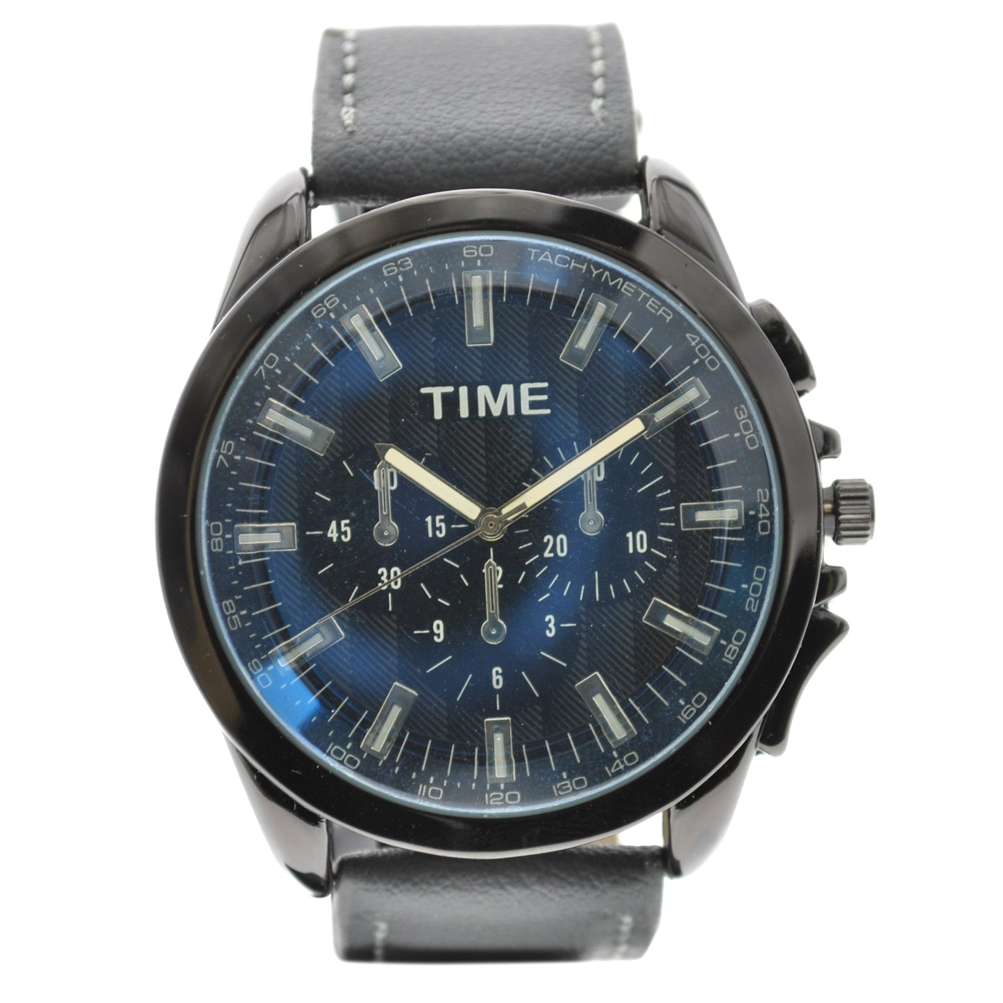 art. 1032 006MN - TIME - Reloj análogo, Malla Cuero, Caballero, Casual