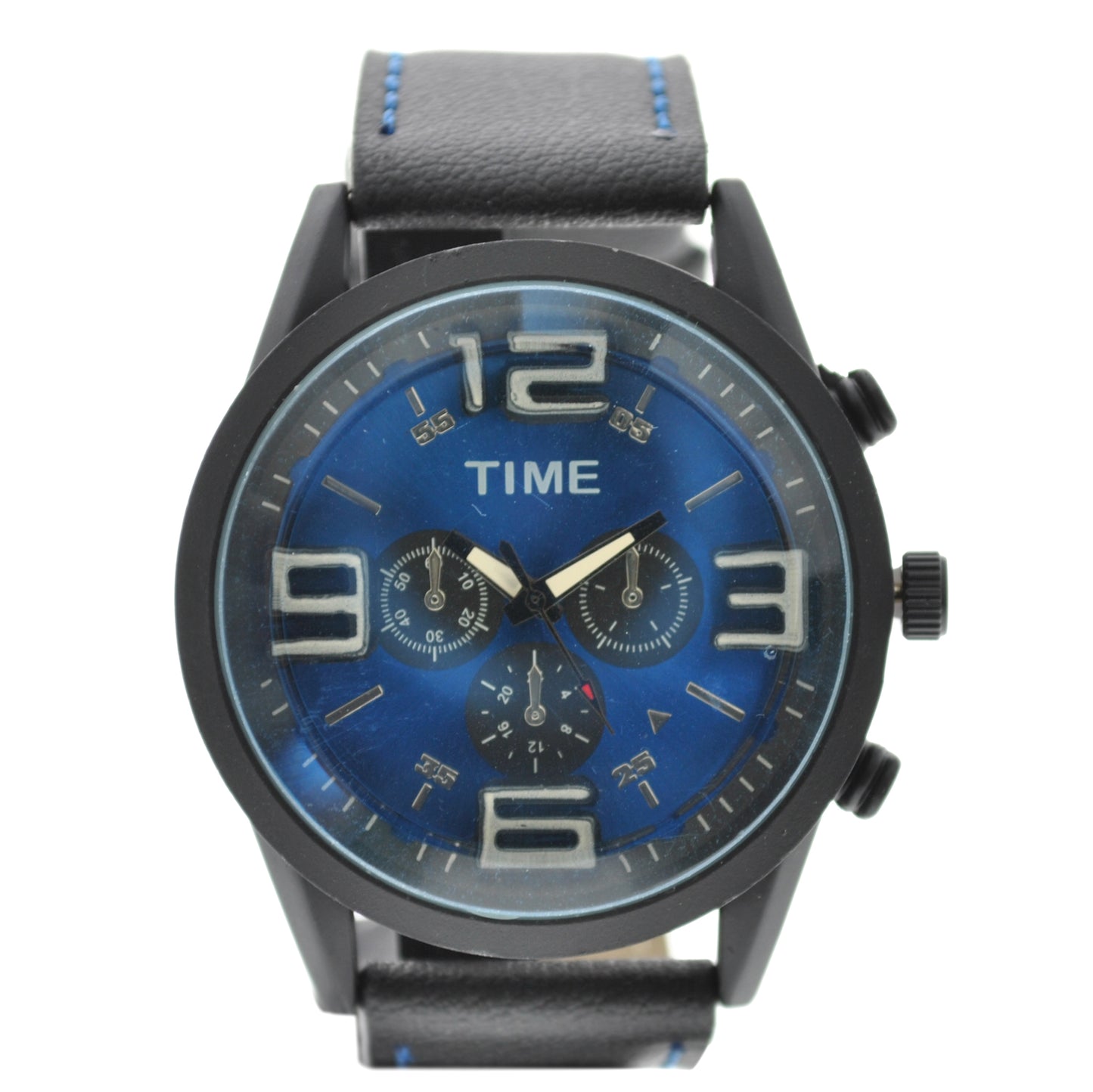 art. 1032 008AZ - TIME - Reloj análogo, Malla Cuero, Caballero, Casual