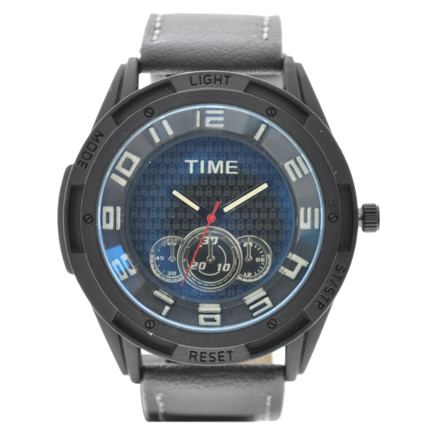 art. 1032 009VD - TIME - Reloj análogo, Malla Cuero, Caballero, Casual