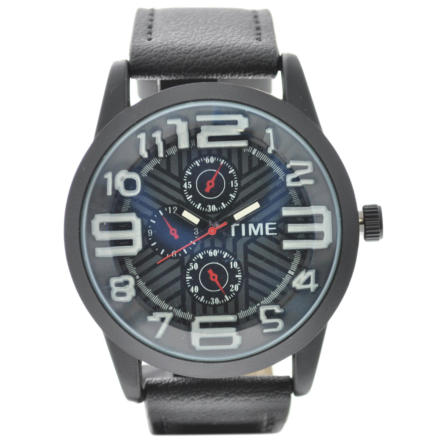 art. 1032 010NG - TIME - Reloj análogo, Malla Cuero, Caballero, Casual