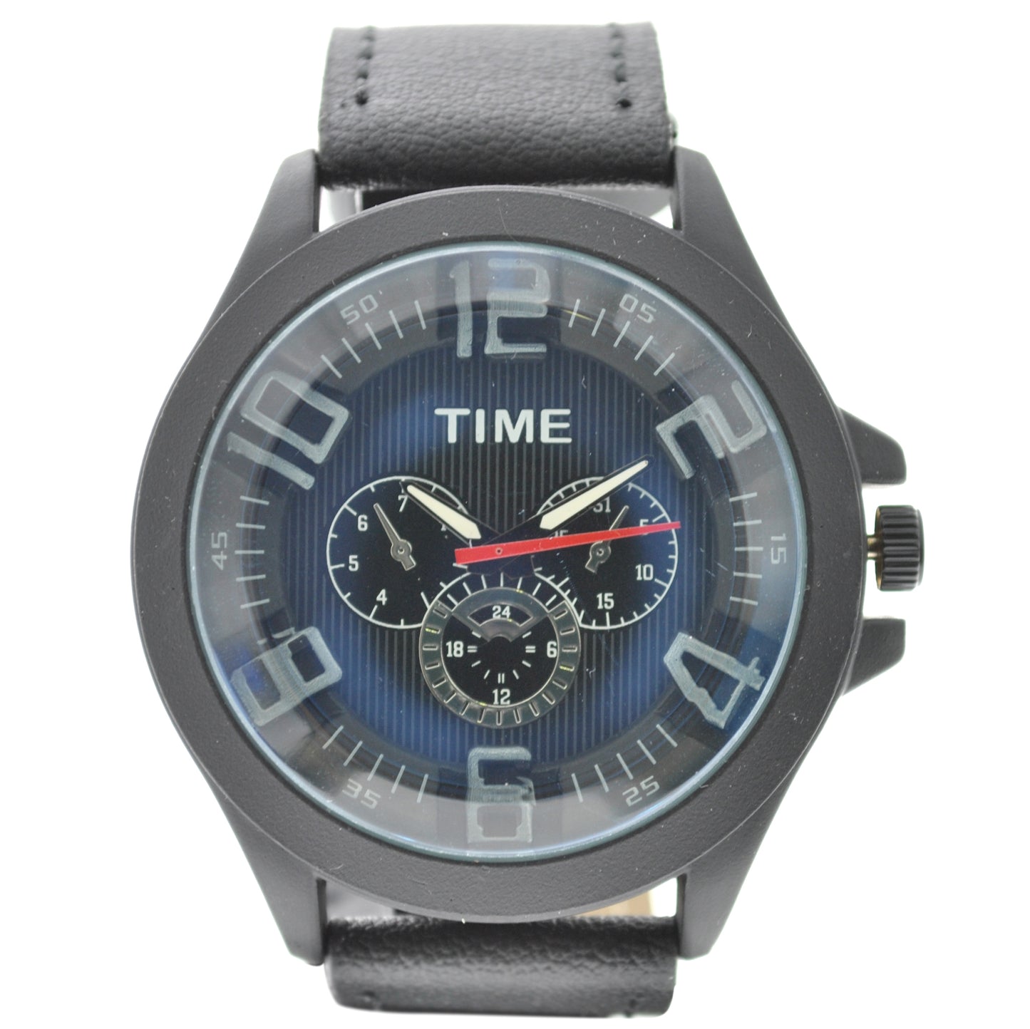 art. 1032 013NG - TIME - Reloj análogo, Malla Cuero, Caballero, Casual