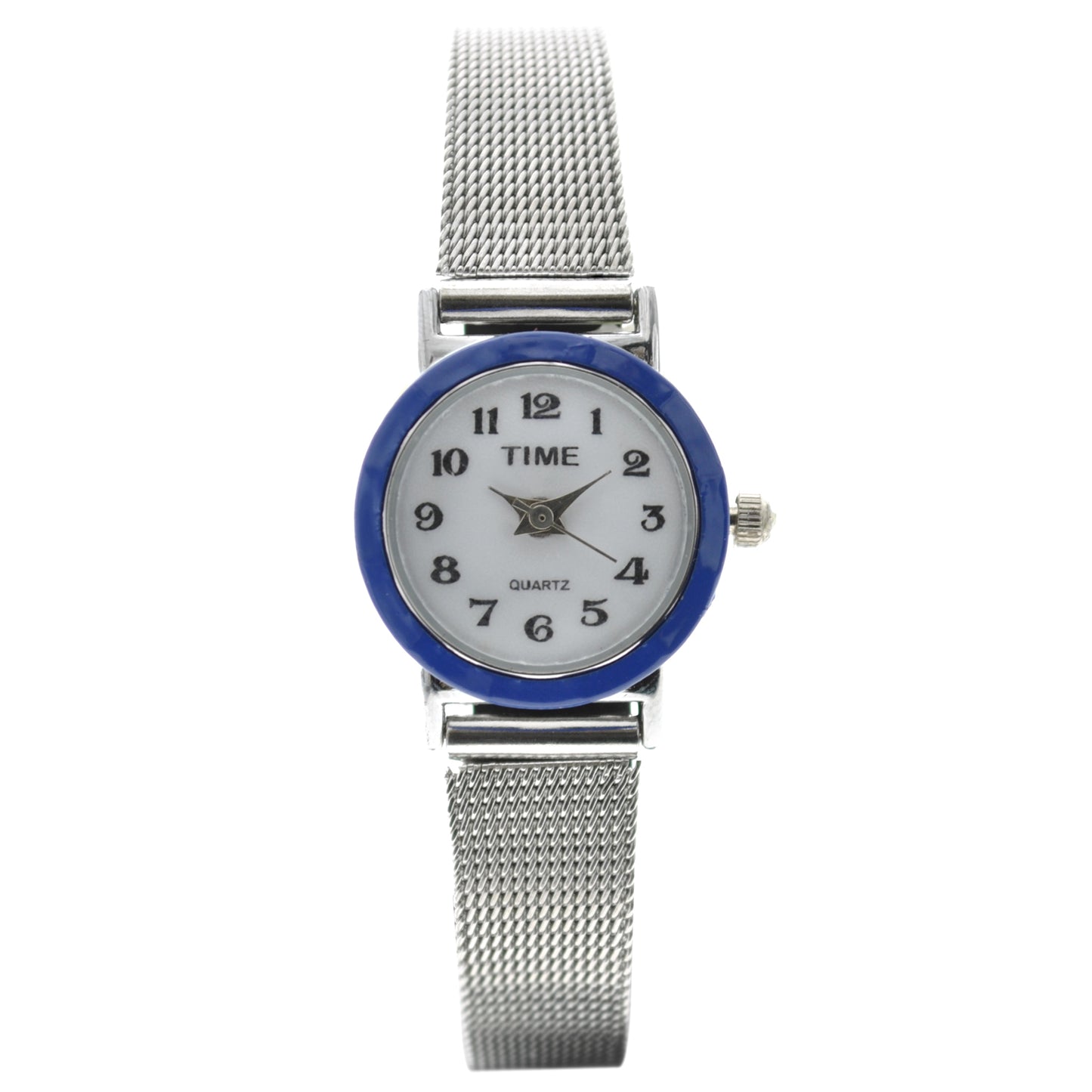 art. 1034 002AZ - TIME - Reloj análogo, Malla Metal tipo Mesh, Dama