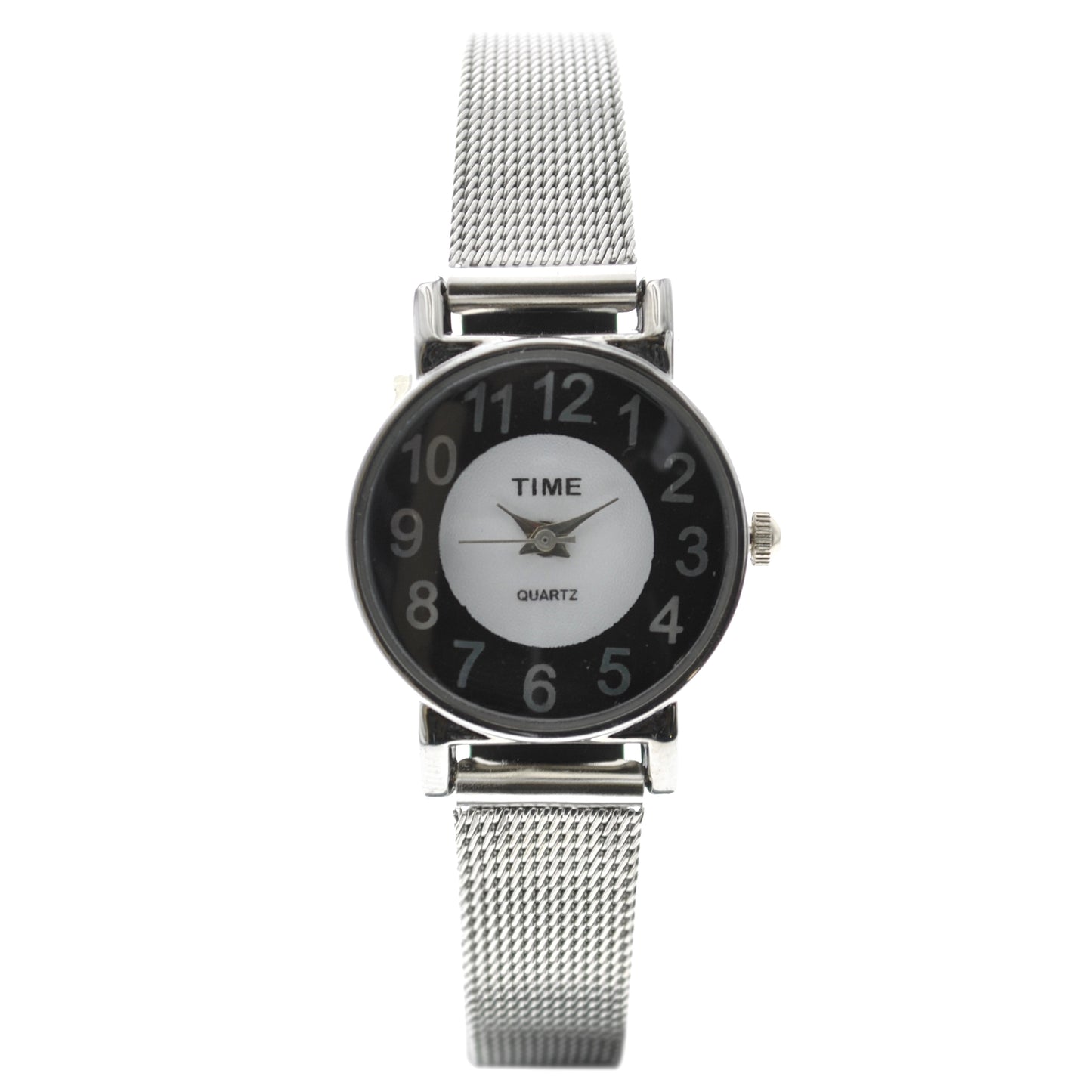 art. 1034 003NG - TIME - Reloj análogo, Malla Metal tipo Mesh, Dama