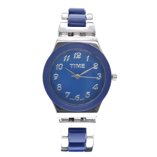 art. 1196 009AZ - TIME - Reloj Análogo Metal Tipo Swatch, Dama