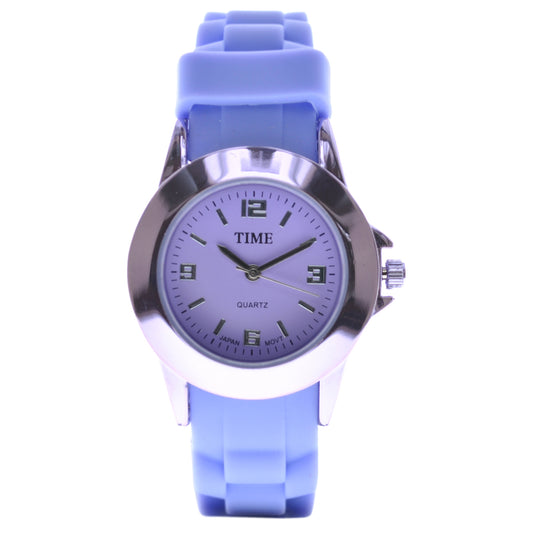 art. 1171 002VT - TIME - Reloj análogo, Malla silicona color, Dama