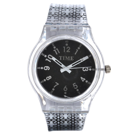 art. 1178 007NG - TIME - Reloj Tipo Swatch Silicona