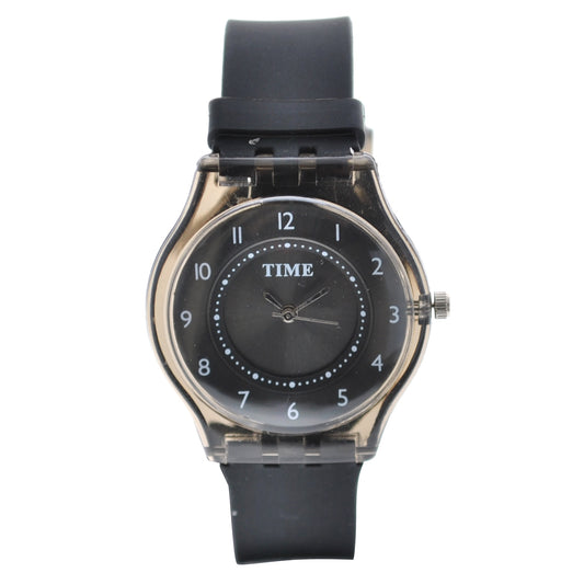 art. 1182 010NG - TIME - Reloj Tipo Swatch Silicona