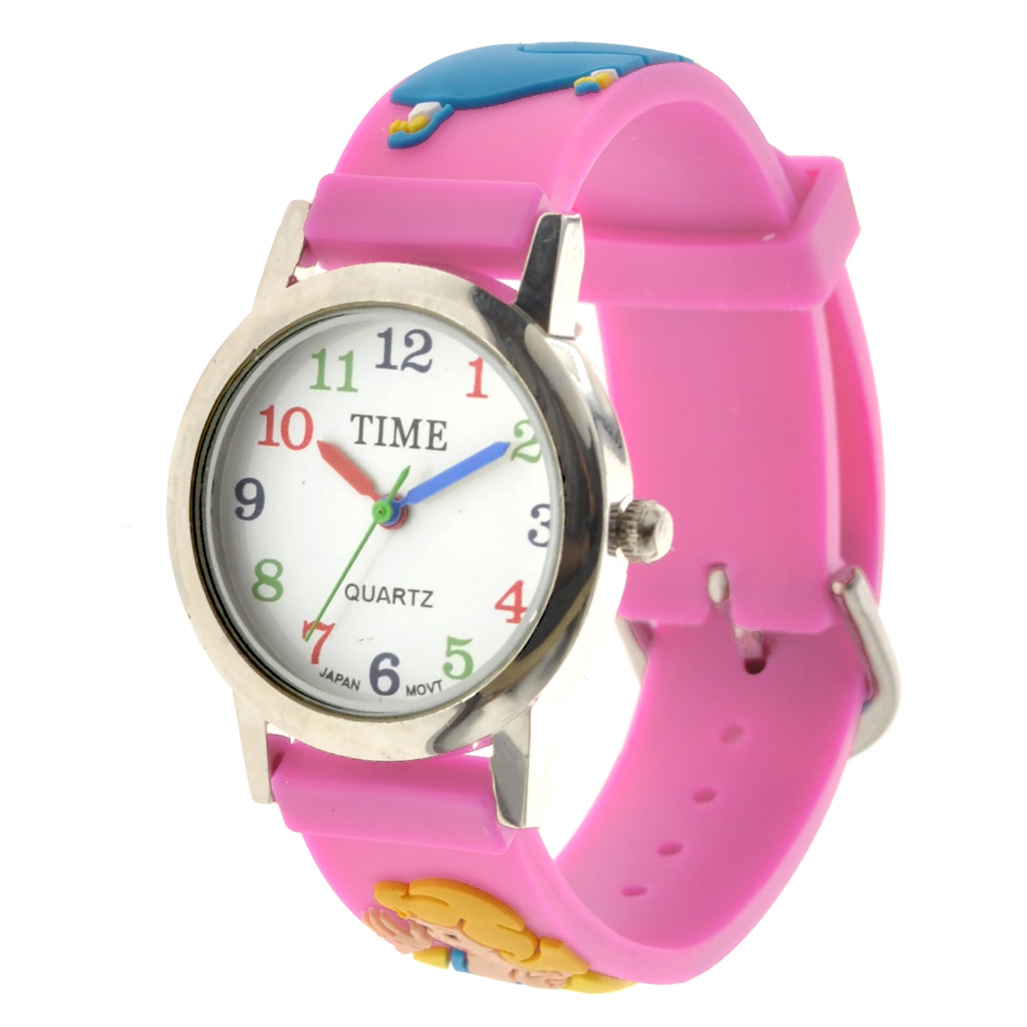 art. 1095 001RS - TIME - Reloj análogo, Malla plastica, Infantil