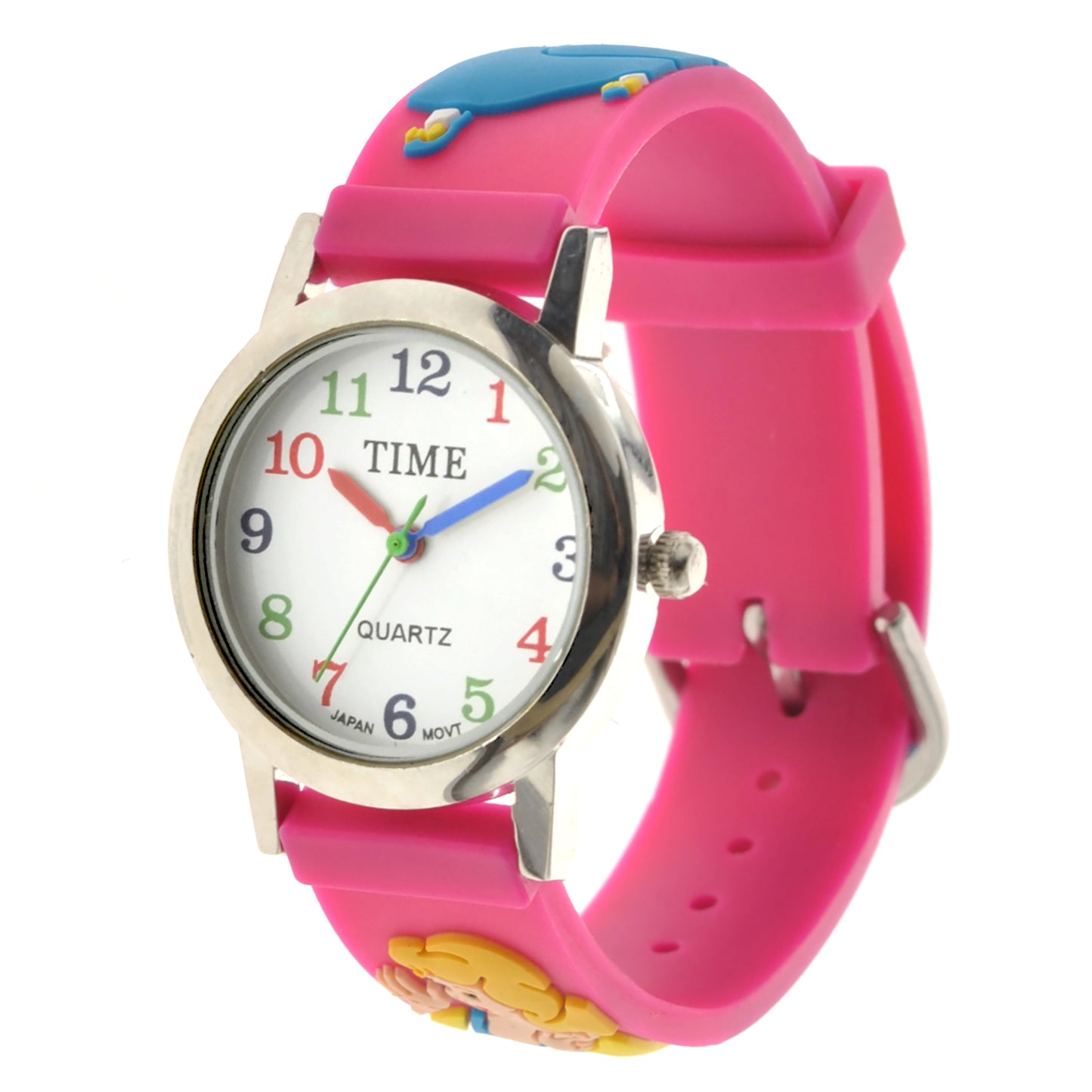 art. 1095 001LI - TIME - Reloj análogo, Malla plastica, Infantil