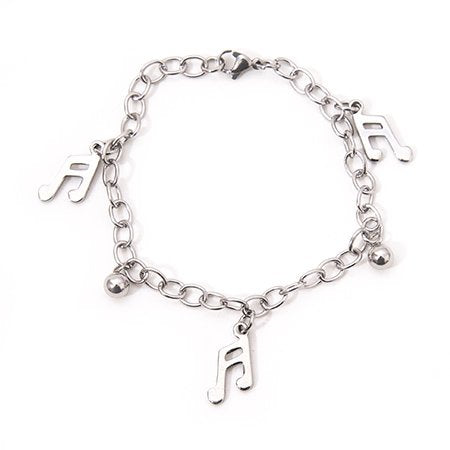 Pulsera con dijes notas musicales D&K / 600DI-43