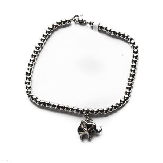 Pulsera Pelotitas Con Elefante / 600GE-2