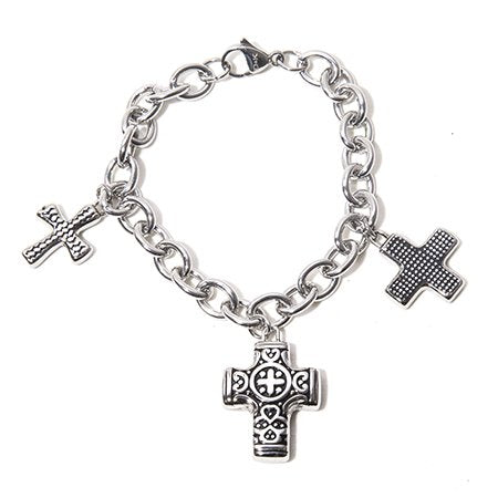 Pulsera D&K Con Tres Cruces / 600RE-98