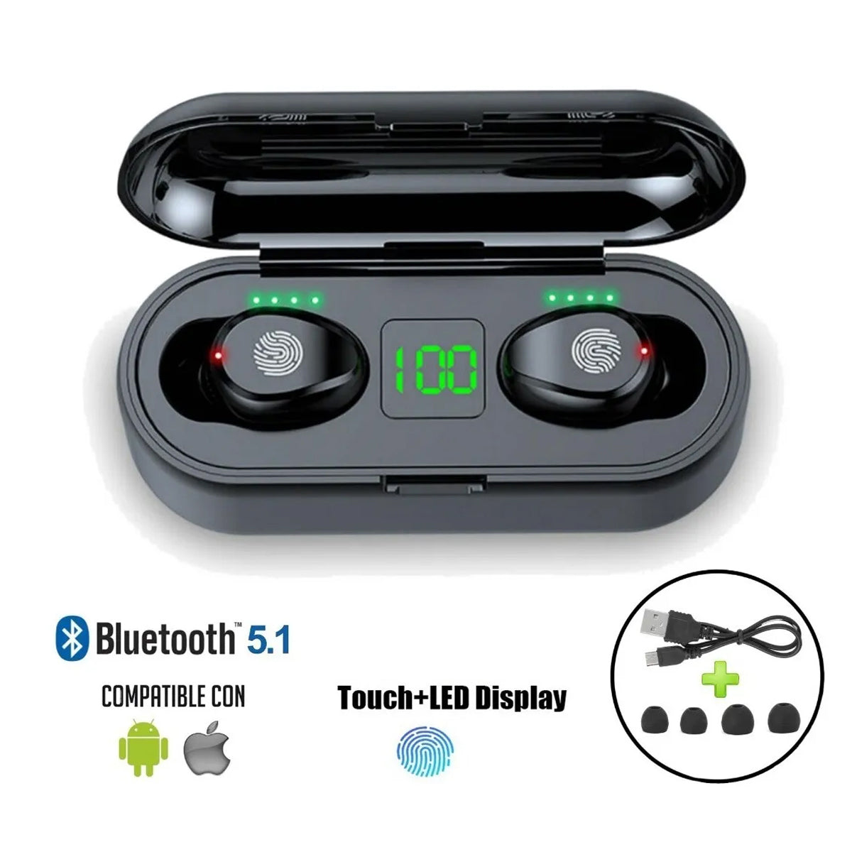 art. 24AB001NG -  Auriculares Bluetooth