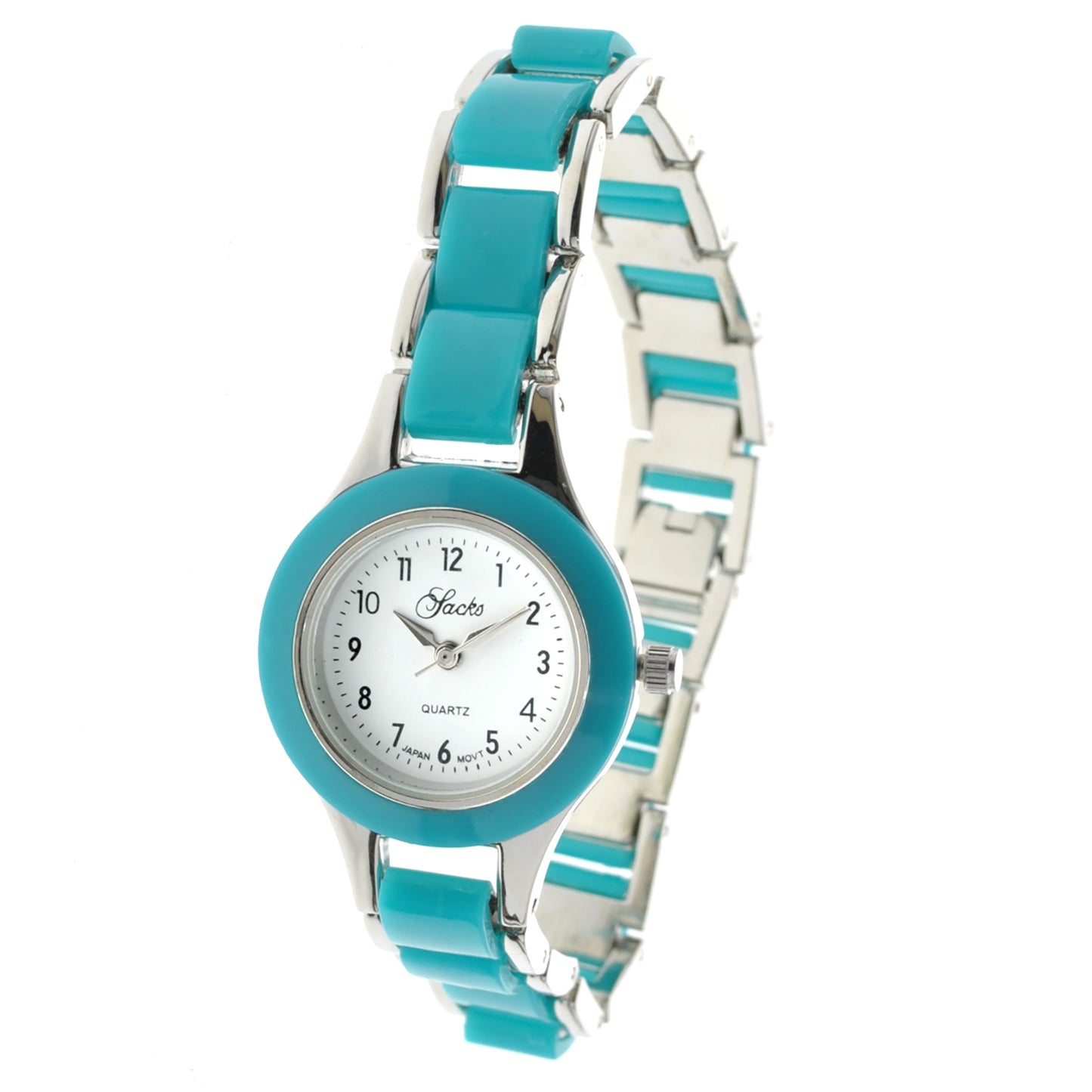 art. 1165 038VD - SACKS - Reloj análogo, Malla Metal combinado color, Dama