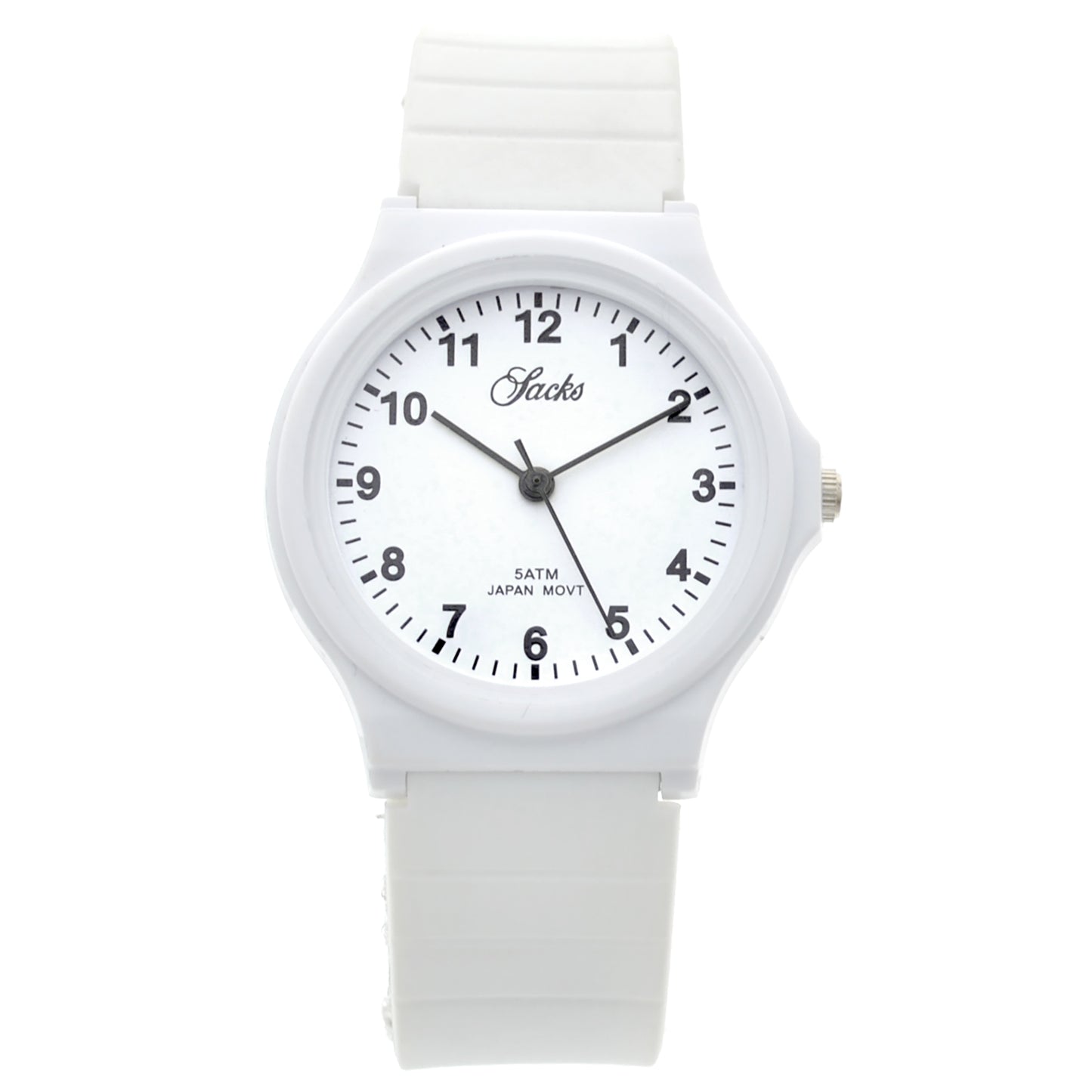 art. 10304 008BL - SACKS - Reloj análogo, Malla plastica, Unisex, Sumergible, tipo MQ24